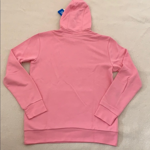 NEW Adidas Hoodie Sweatshirt Pink - Picture 3 of 8